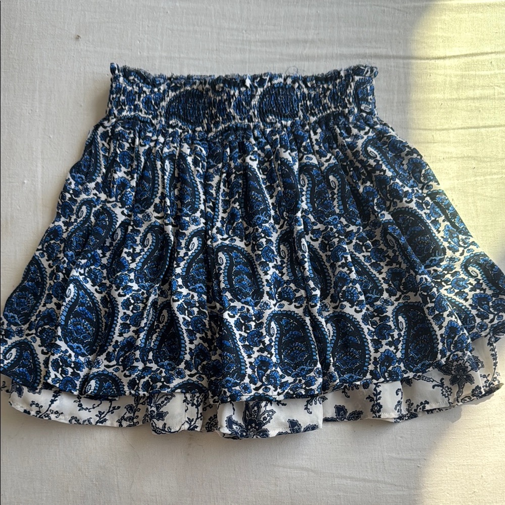 Blue Paisley Women's Skirt